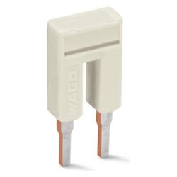 Wago Querverbinder TOPJOB S 2002-402, 2-fach, 800V, 25A, 5,2mm, isoliert, Lichtgrau... WAGO-2002-402 4055143687171 (Abb. 1)