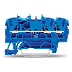 Wago 3-Leiter-Durchgangsklemme TOPJOB S 2002-1304, 2,5mm2, 800V, 24A, Blau... WAGO-2002-1304 4017332999243 (Abb. 1)