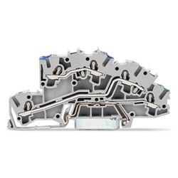 Wago Installationsetagenklemme 2003 2003-7646, 0,25-4mm2, 32A, 400V, Grau... WAGO-2003-7646 4044918925617 (Abb. 1)