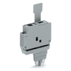 Wago Sicherungsstecker 2004-911, 6,1mm, Polyamid, Grau... WAGO-2004-911 4055143043991 (Abb. 1)