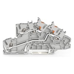 Wago Installationsetagenklemme 2203 2203-7542, 400V 31A, Polyamid, Grau... WAGO-2203-7542 4066966121902 (Abb. 1)