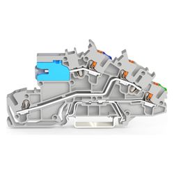 Wago Installationsetagenklemme 2203 2203-7541, 250V 29A, Polyamid, Grau... WAGO-2203-7541 4066966121896 (Abb. 1)