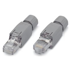 Wago ETHERNET-Stecker 750-975, IP20, Kategorie 5E, Kunststoff, Lichtgrau, 750-975... WAGO-750-975 4045454482480 (Abb. 1)