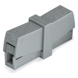 Wago Leuchtenklemme 224-201, 0,5-2,5mm2, 400V, 24A, Grau... WAGO-224-201 4044918818407 (Abb. 1)