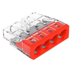 Wago COMPACT-Verbindungsdosenklemme 2273 2273-204, 4x0,5-2,5mm2, Polycarbonat, Transpare... WAGO-2273-204 4050821027867 (Abb. 1)