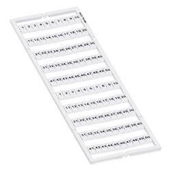 Wago WMB-Beschriftungskarte 793-5566, 5-5,2mm, 1-50, weiß... WAGO-793-5566 4044918805841 (Abb. 1)