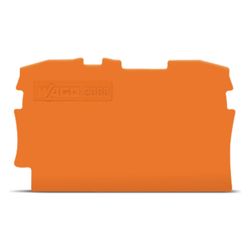 Wago Abschluss- und Zwischenplatte 2000-1292, 0,7 mm, Polyamid, Orange... WAGO-2000-1292 4045454711351 (Abb. 1)