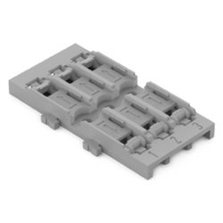 Wago Befestigungsadapter 3-fach für Durchgangsverbinder, Schraubbefestigung, Polyamid, G... WAGO-221-2523 4066966119947 (Abb. 1)