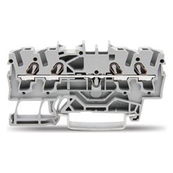 Wago 4-Leiter-Durchgangsklemme TOPJOB S 2002-1401, 2,5mm2, 800V, 24A, Grau... WAGO-2002-1401 4017332999281 (Abb. 1)