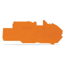 Wago Abschlussplatte TOPJOB S 2016-7792, 1mm, Polyamid, Orange... WAGO-2016-7792 4045454708535 (Abb. 1)