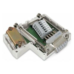 Wago CANopen-Feldbusstecker 750-963, 9-polig, Lichtgrau... WAGO-750-963 4045454344405 (Abb. 1)