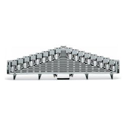 Wago 8-Etagen-Rangierklemme 727 727-122, 250V 10A 0,08-1,5mm2, Weiß... WAGO-727-122 4045454187187 (Abb. 1)