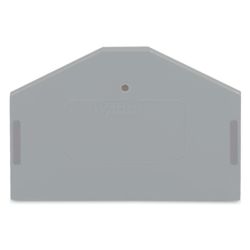Wago Abschluss- und Zwischenplatte 280-312, 2,5mm, Grau... WAGO-280-312 4017332291088 (Abb. 1)