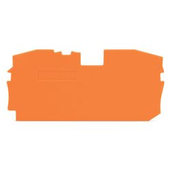 Wago Abschluss- und Zwischenplatte TOPJOB S 2016-1292, 1mm, Polyamid, Orange... WAGO-2016-1292 4044918121828 (Abb. 1)