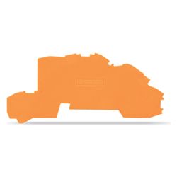 Wago Abschluss- und Zwischenplatte TOPJOB S 2003-7692, 0,8mm, Polyamid, Orange... WAGO-2003-7692 4044918925648 (Abb. 1)