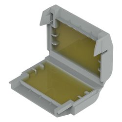 Wago Gelbox 207-1332, IPX8 33,6x45,9x17,8mm, Polypropylen, Grau, 4 Stück... WAGO-207-1332 4055143998017 (Abb. 1)