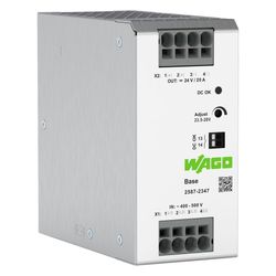 Wago Stromversorgung 2587-2347, 3-phasig 24V 20A 480W, 125x60x125mm... WAGO-2587-2347 4066966768084 (Abb. 1)