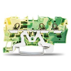 Wago Schutzleiterklemme TOPJOB S 2004-1307, 6,2mm Breite, Polyamid, Grün-Gelb... WAGO-2004-1307 4017332071604 (Abb. 1)