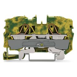 Wago 2-Leiter-Schutzleiterklemme TOPJOB S 2010-1207, 0,5-16mm2, 67,8x10x36,9mm, Thermop... WAGO-2010-1207 4017332076180 (Abb. 1)