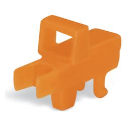 Wago Schaltsperre 2005-7300, orange... WAGO-2005-7300 4045454708498 (Abb. 1)