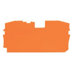 Wago Abschluss- und Zwischenplatte TOPJOB S 2010-1292, 1mm, Polyamid, orange... WAGO-2010-1292 4044918271745 (Abb. 1)