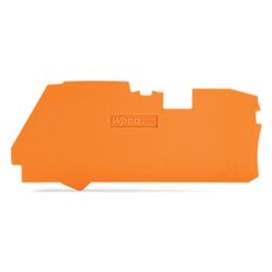 Wago Abschluss- und Zwischenplatte 2116-1292, 1mm, Polyamid, Orange... WAGO-2116-1292 4055143747554 (Abb. 1)