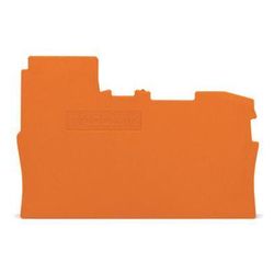Wago Abschluss- und Zwischenplatte TOPJOB S 2002-7192, 0,8mm, Polyamid, Orange... WAGO-2002-7192 4044918902632 (Abb. 1)