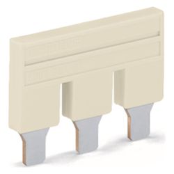 Wago Querverbinder 2010-403, 3-fach, 800V, 57A, 10mm, Isoliert, Lichtgrau... WAGO-2010-403 4055143701952 (Abb. 1)