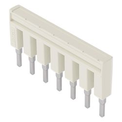 Wago Querverbinder TOPJOB S 2002-407, 7-fach 800V 25A 5,2mm, Lichtgrau, 2002-407... WAGO-2002-407 4055143687850 (Abb. 1)