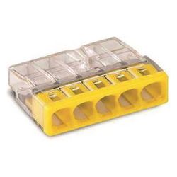 Wago COMPACT-Verbindungsdosenklemme 2273 2273-205, 5-Leiter 0,5-2,5mm2, Polycarbonat, Ge... WAGO-2273-205 4050821027874 (Abb. 1)