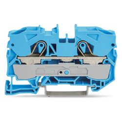 Wago 2-Leiter-Durchgangsklemme TOPJOB S 2010-1204, 10mm2, 800V, 57A, Blau... WAGO-2010-1204 4017332076166 (Abb. 1)
