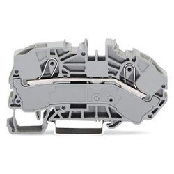 Wago Verteiler-Einspeiseklemme 2016 2016-7601, 16mm2, 800V, 76A, 12mm, Grau... WAGO-2016-7601 4045454725082 (Abb. 1)