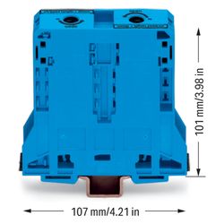 Wago 2-Leiter-Durchgangsklemme 285 285-194, 25-95mm2, 1000V, 232A, Blau... WAGO-285-194 4044918452533 (Abb. 1)