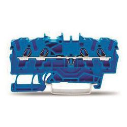 Wago 4-Leiter-Durchgangsklemme TOPJOB S 2002-1404, 0,25-4mm2, Polyamid, Blau... WAGO-2002-1404 4017332999304 (Abb. 1)