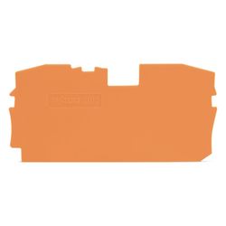 Wago Abschluss- und Zwischenplatte TOPJOB S 2010-1292, 1mm, Polyamid, orange... WAGO-2010-1292 4044918271745 (Abb. 1)