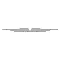 Wago Befestigungsadapter 221-2501, 1-fach, Schraubbefestigung, Polyamid, Grau... WAGO-221-2501 4066966119824 (Abb. 1)