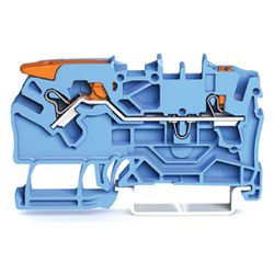 Wago 2-Leiter-Durchgangsklemme TOPJOB S 2102-5204, 2,5mm2, Thermoplast, Blau... WAGO-2102-5204 4055143741866 (Abb. 1)