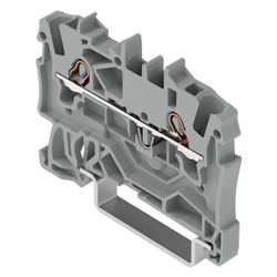 Wago 2-Leiter-Durchgangsklemme TOPJOB S 2001-1201, 1,5mm2, Polyamid, Grau... WAGO-2001-1201 4017332997287 (Abb. 1)
