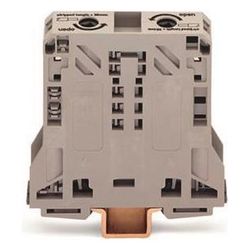 Wago 2-Leiter-Durchgangsklemme 285 285-150, 10-50mm2, 1000V, 150A, Grau... WAGO-285-150 4045454507411 (Abb. 1)