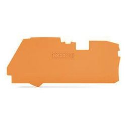 Wago Abschluss- und Zwischenplatte 2116-1292, 1mm, Polyamid, Orange... WAGO-2116-1292 4055143747554 (Abb. 1)
