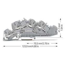 Wago Installationsetagenklemme TOPJOB S 2005-7642, 400V 36A 0,5-6mm2, Polyamid, Grau... WAGO-2005-7642 4055143042246 (Abb. 1)