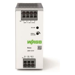 Wago Primär getaktete Stromversorgung Base 24V 20A, 480W, 56x125x138mm, IP20... WAGO-2587-2147 4066966626698 (Abb. 1)