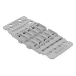 Wago Befestigungsadapter 221-2505, 5-fach, Schraubbefestigung, Polyamid, Grau... WAGO-221-2505 4066966119862 (Abb. 1)