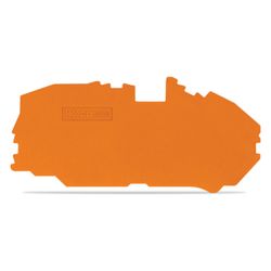 Wago Abschlussplatte TOPJOB S 2016-7692, 1mm, Polyamid, Orange... WAGO-2016-7692 4045454732318 (Abb. 1)