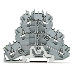 Wago Dreistockklemme TOPJOB S 2002-3227, 5,2mm, Polyamid, Grau... WAGO-2002-3227 4044918691215 (Abb. 1)