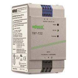 Wago Stromversorgung Eco 787-722, 120W 24V 5A, Federzuganschluss, Metallgehäuse... WAGO-787-722 4045454908188 (Abb. 1)