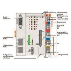 Wago Controller PFC200 750-8212, 24V, 100x78,6x100mm, Lichtgrau... WAGO-750-8212 4055143758789 (Abb. 1)