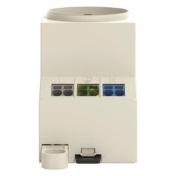 Wago Schaltschrank-Steckdose 709-581, 250V 16A, Polyamid, Lichtgrau... WAGO-709-581 4055143721295 (Abb. 1)