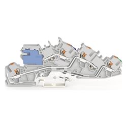 Wago Installationsetagenklemme 2205 2205-7641, 250V 35A, Polyamid, grau... WAGO-2205-7641 4066966165203 (Abb. 1)