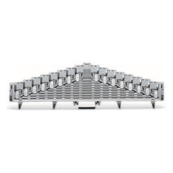 Wago 8-Etagen-Rangierklemme 727 727-122, 250V 10A 0,08-1,5mm2, Weiß... WAGO-727-122 4045454187187 (Abb. 1)